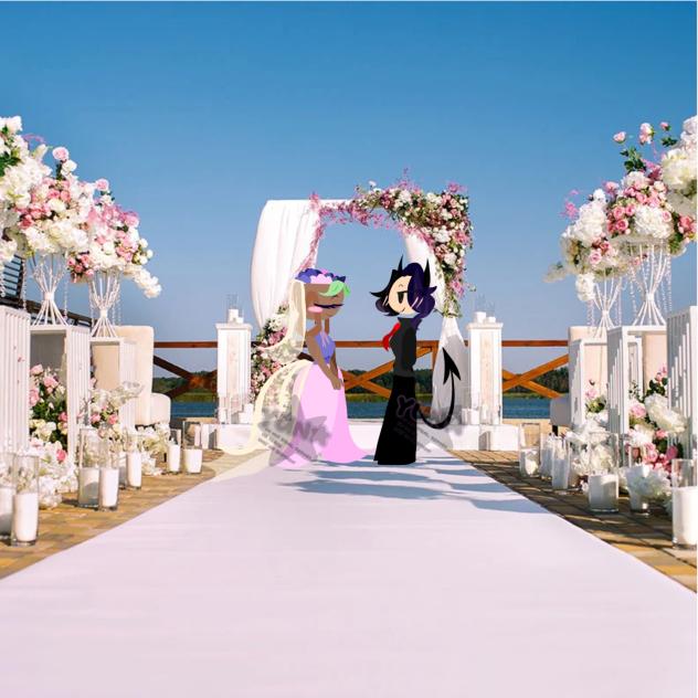 Me and Bassie wedding
