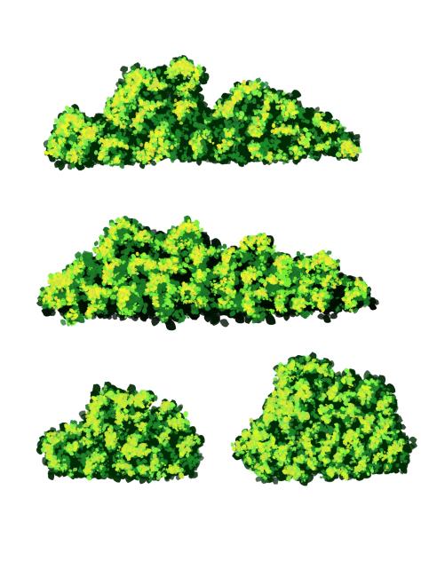 Green Bushes