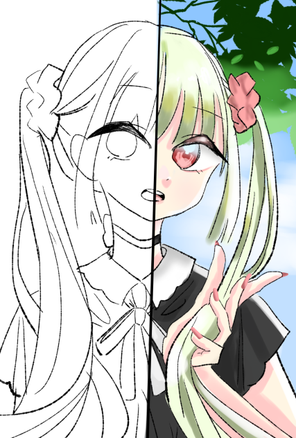 ツインテールガール⌒(´❛-❛`)⌒