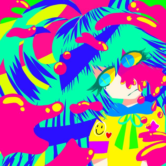 hyperpop art style!🌈
