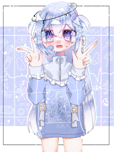 にっこり