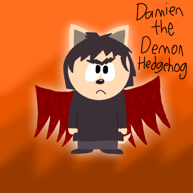 Damien the Demon Hedgehog