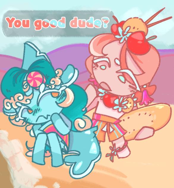 Banana mama cookie an Shark Gummy cookie