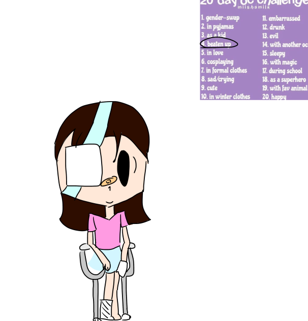 20 day oc challenge(day 4)