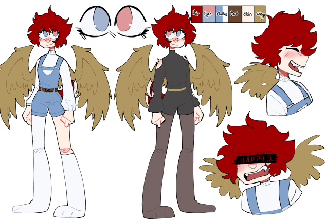 Ref sheet for @MaeokiS [redraw]