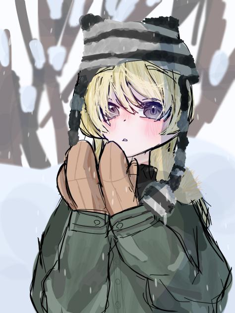 寒いね