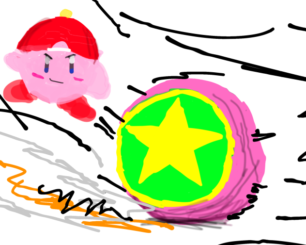 コピー能力ホイールのカービィ