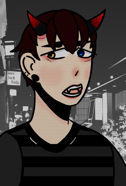 demon in night - ibisPaint