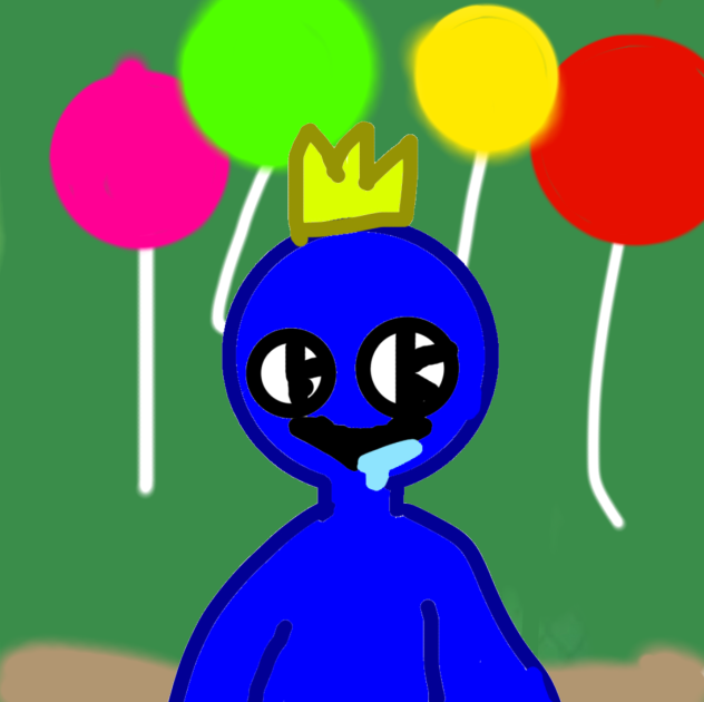 Rainbow friends (Blue!)