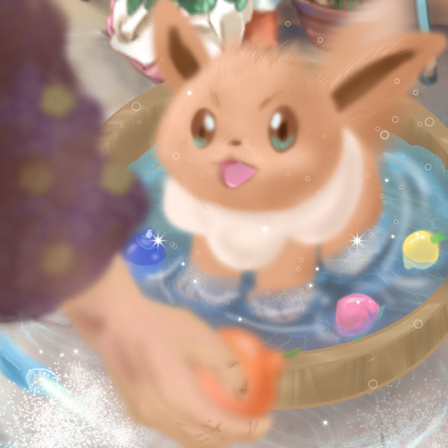 ばあちゃん、あそぼ！【ポケモン イーブイ】