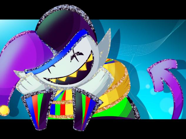 Cyber City Jevil art trade
