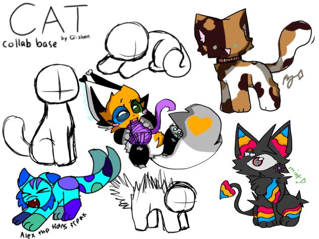 made a collab with a random art I found