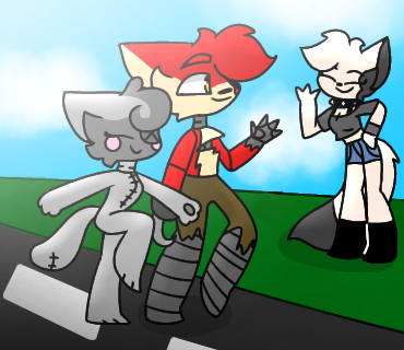 Stitch, Foxy and Diane