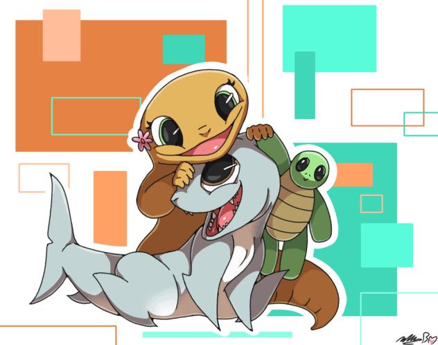 The Shark and the Newt