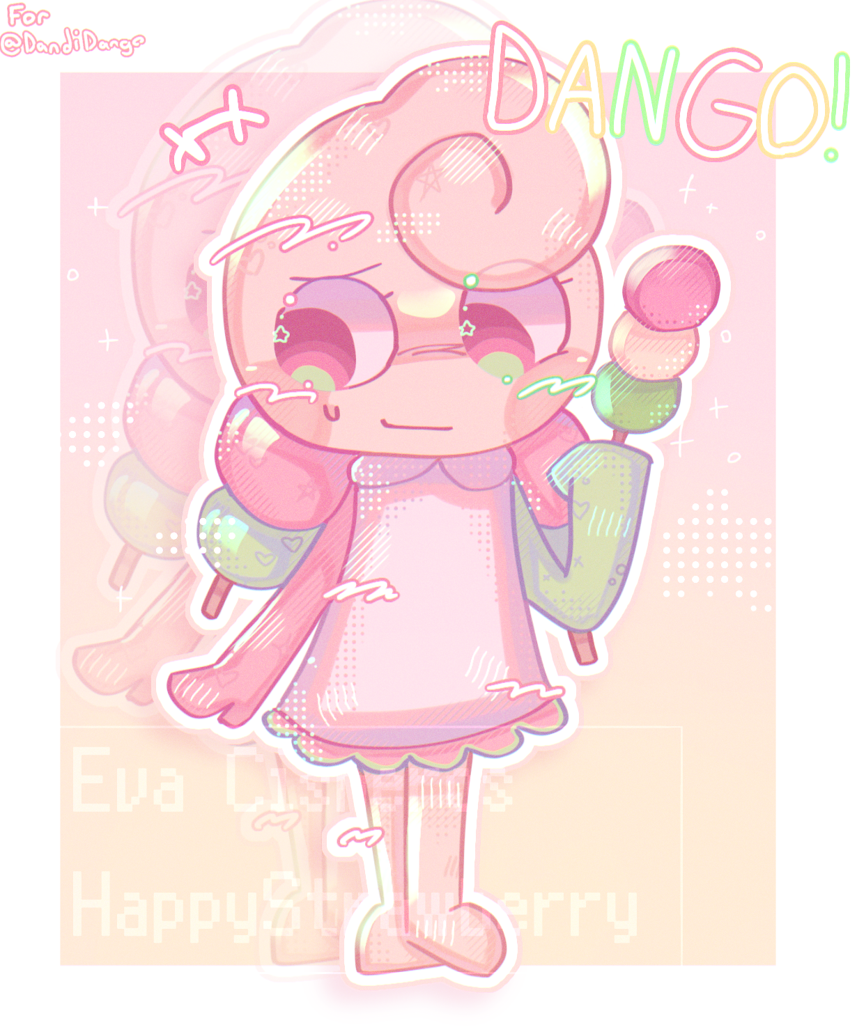 Dango!! 🍡 For @Dandidango on YT - ibisPaint