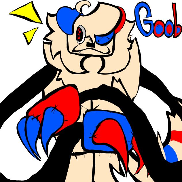 Goob lasso art!!! 💙❤️