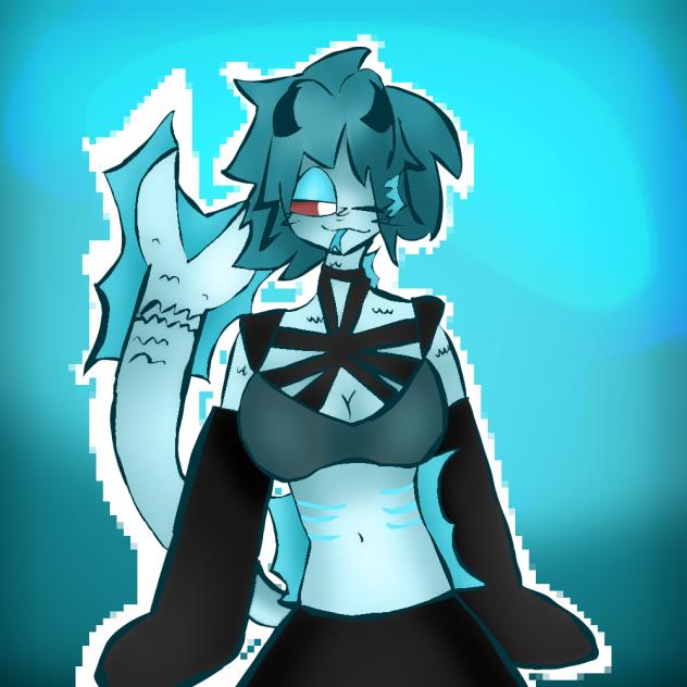 Meet Sythis, my Hazbin Hotel OC !