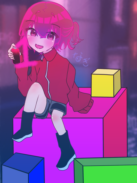蛍光色