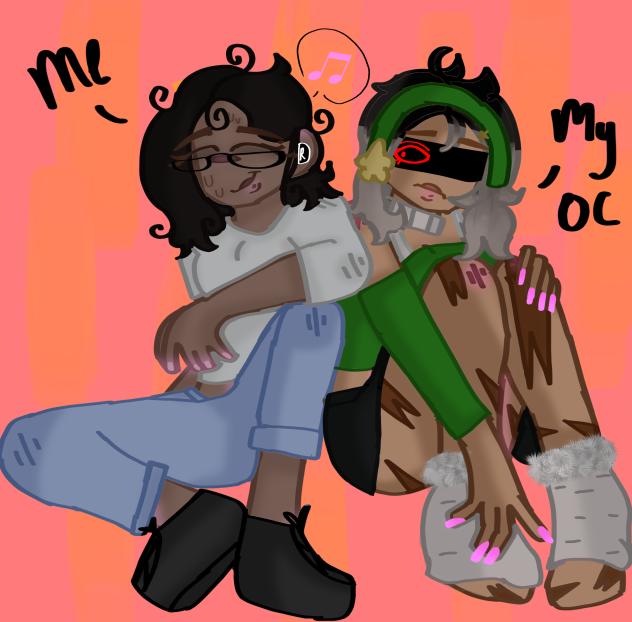 Me and my Oc!