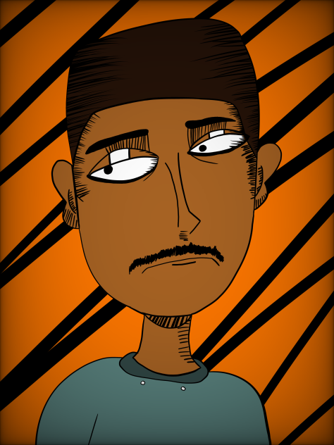 Myself in Tim Burton Style