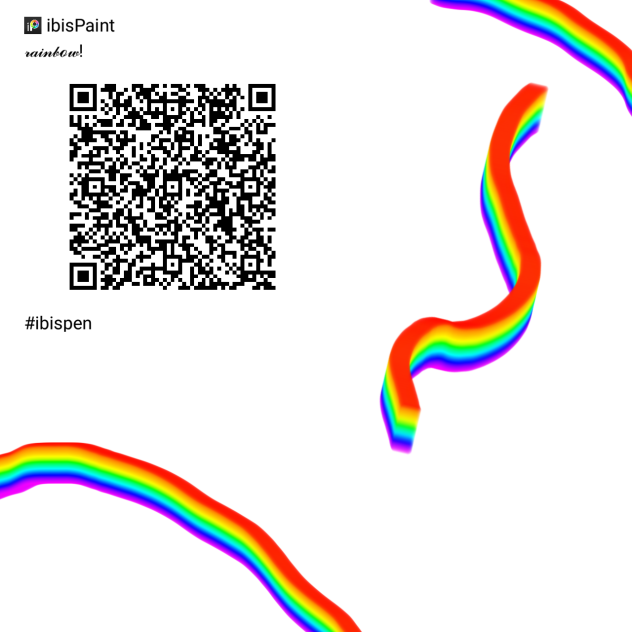 the rainbow brush bro. - ibisPaint