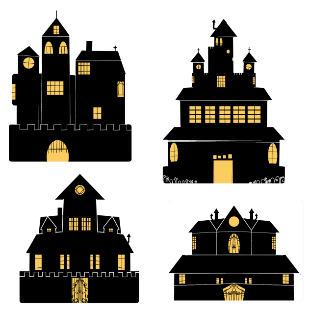 01 castle siluet