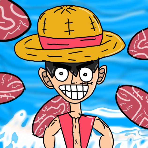 Luffy Caricature