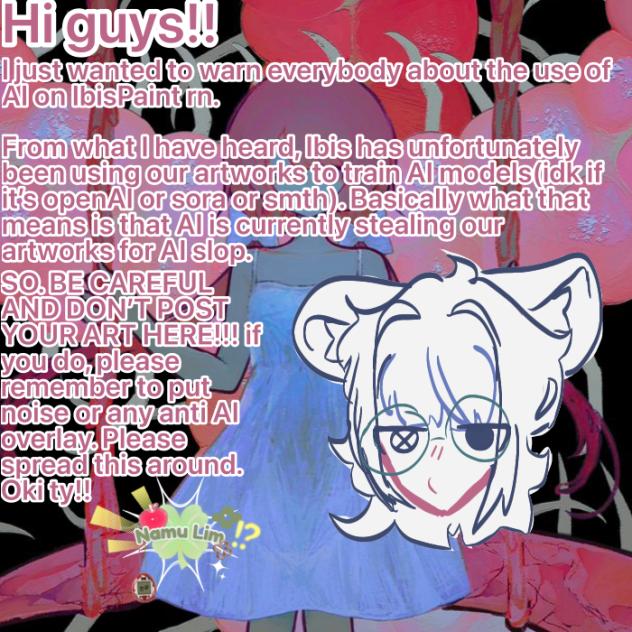 A message to the IbisPaint Community. - ibisPaint