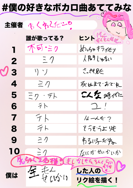 あててみな！