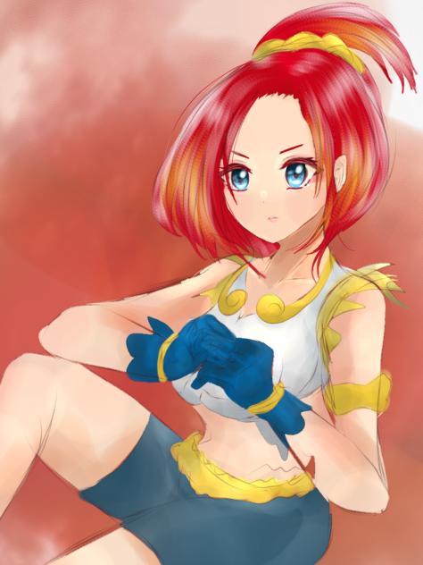 私は、今萌えている。ゴウカザル(擬人化)