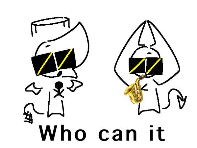 Who can it BEEEE now..？