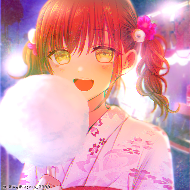 夏祭りの未和ちゃん