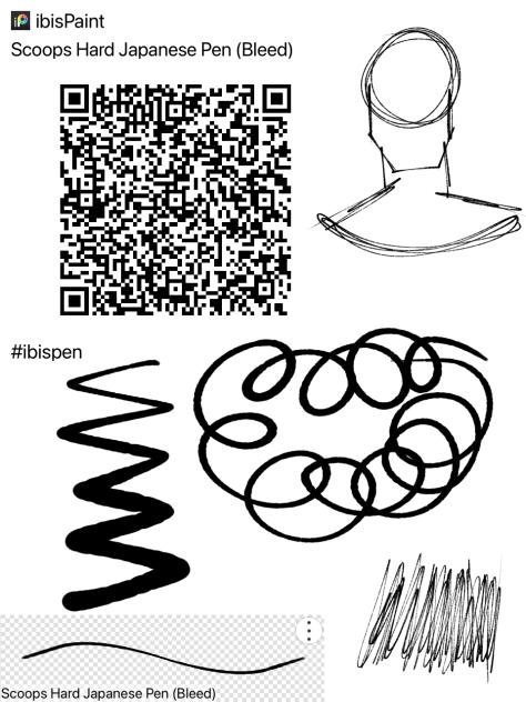 Scoops Hard Japanese Pen (Bleed)