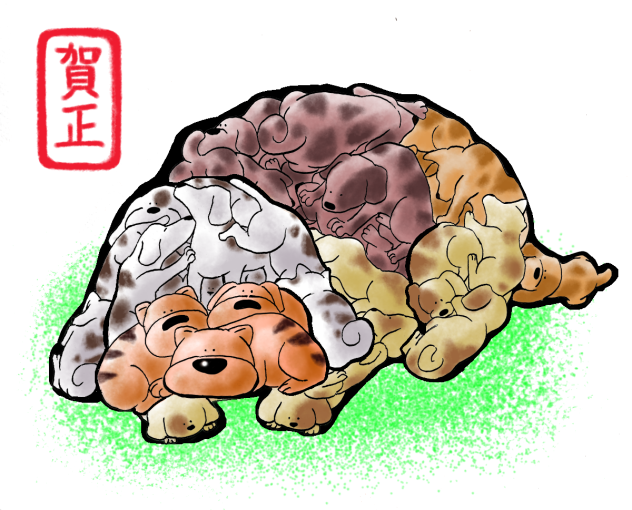 犬の集合絵 - ibisPaint