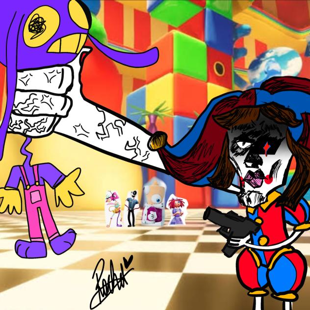 leaked scene from digital circus