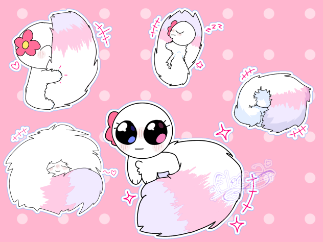 Ehe with a huge tail