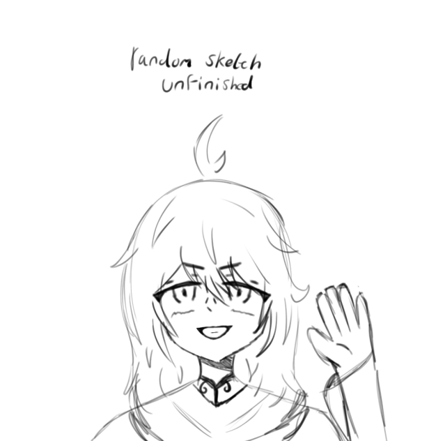 Unfinished sketch - ibisPaint