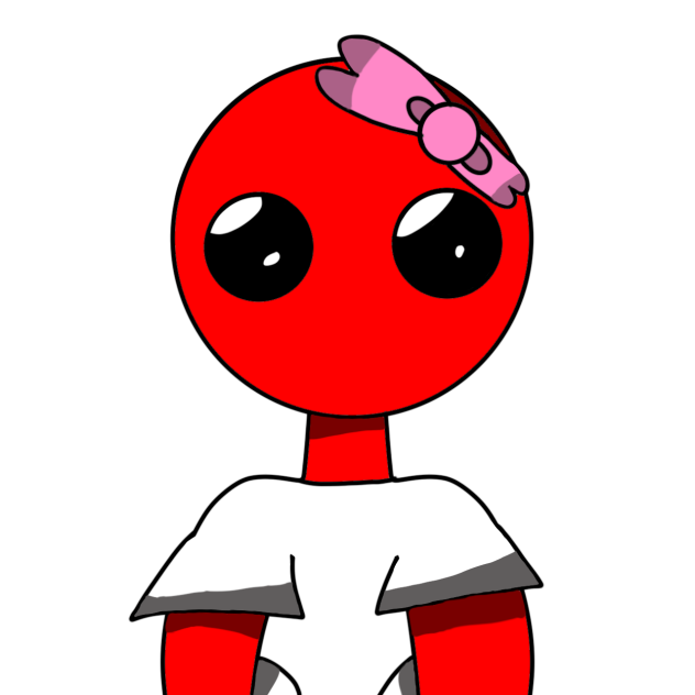 Red but girl