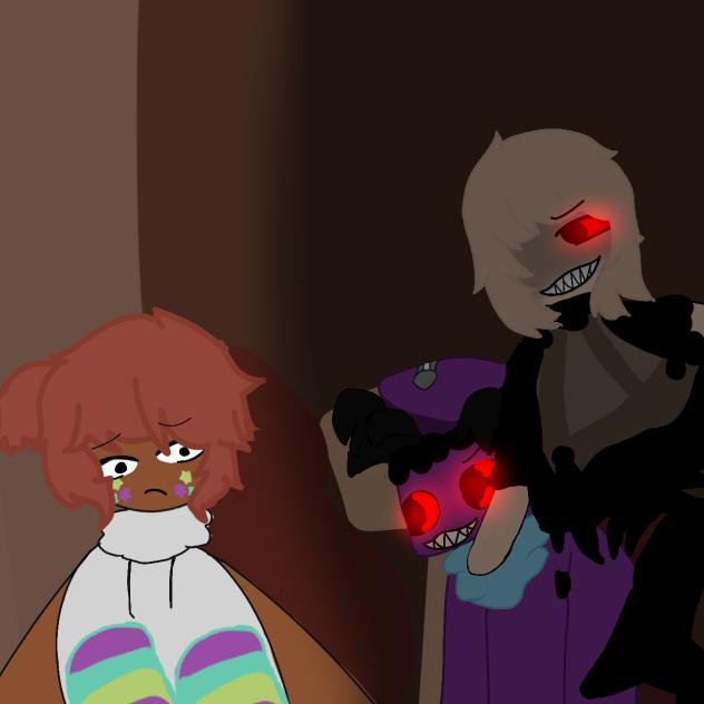 cosmo  being  corner by the twisted