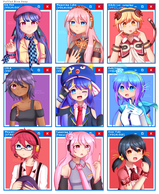 合成音声キャラを描こう
