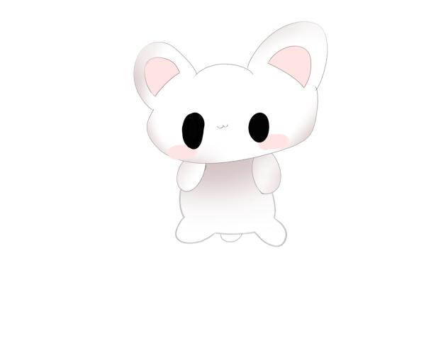 桃井桃様へ　うさぎ　座り