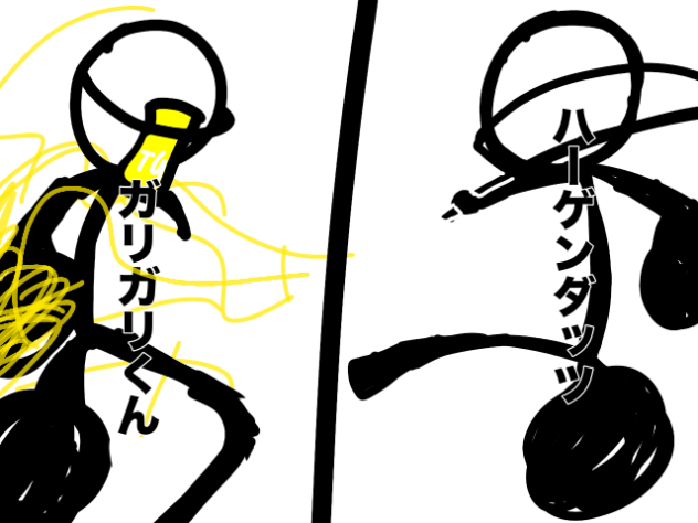 君はハーゲンダッツ？それともガリガリくん？
