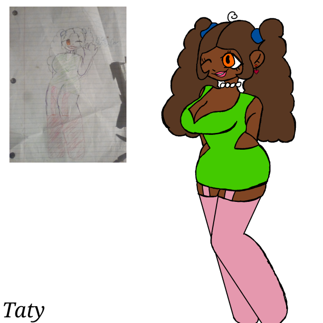 Redrawing my old art pt.1 - ibisPaint