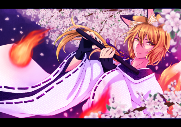 夜桜