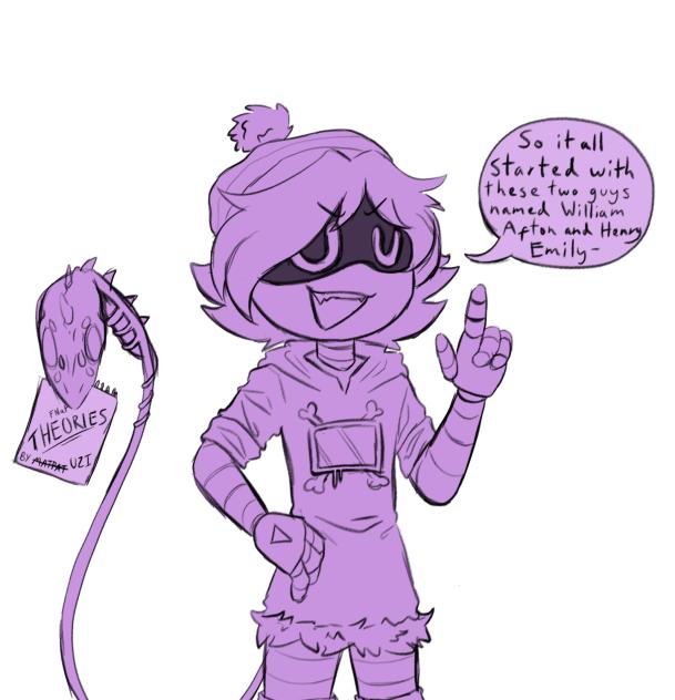 Uzi knows the fnaf lore