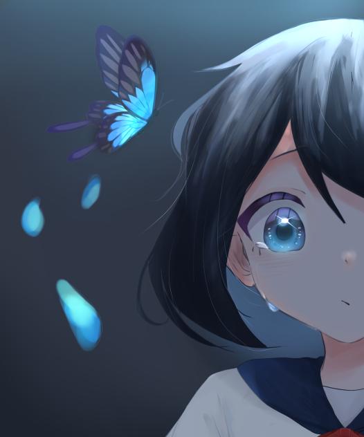 🦋と少女
