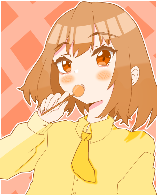 フリー線画塗りました