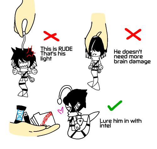 📂How to pick up Sebastian🐟