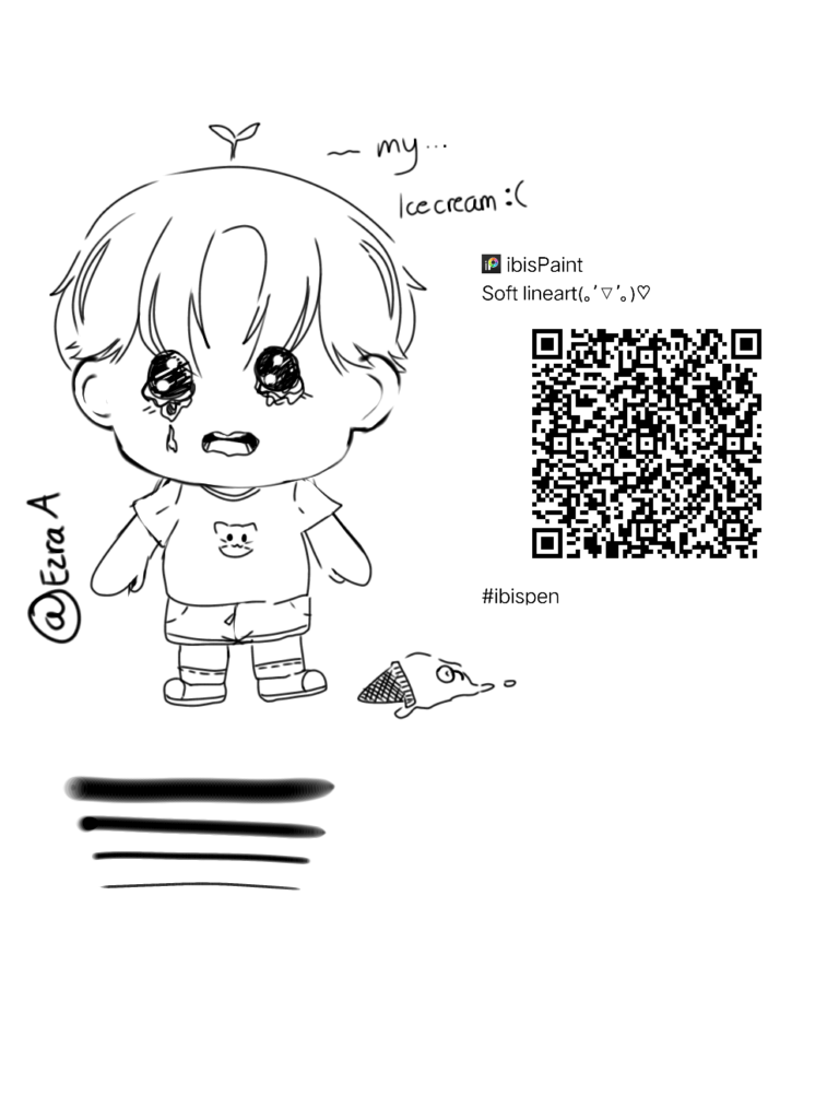 Soft Lineart Brush ibisPaint