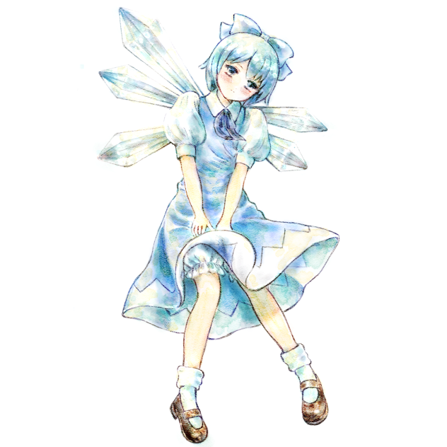 東方projectチルノファンアート。